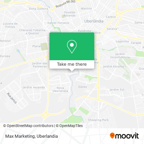 Max Marketing map