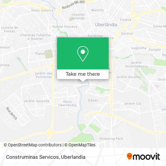 Construminas Servicos map