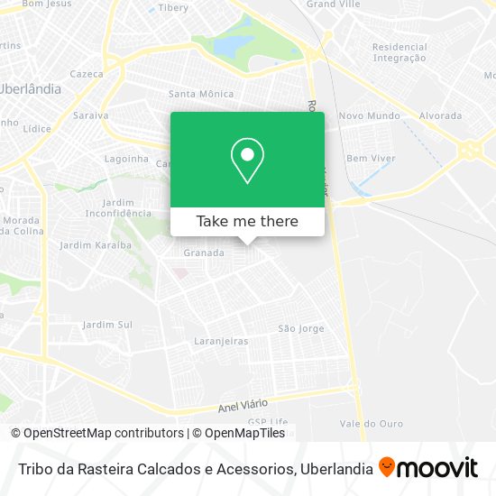 Tribo da Rasteira Calcados e Acessorios map