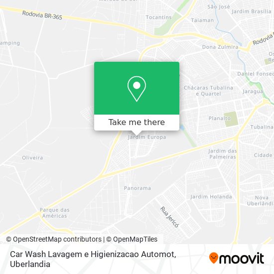 Car Wash Lavagem e Higienizacao Automot map