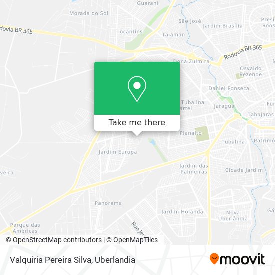 Valquiria Pereira Silva map