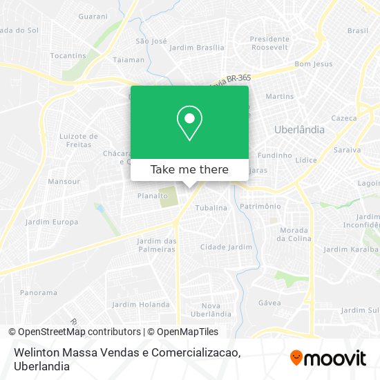 Welinton Massa Vendas e Comercializacao map