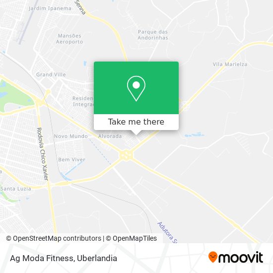 Ag Moda Fitness map