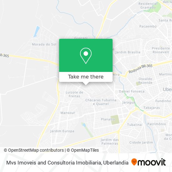 Mvs Imoveis and Consultoria Imobiliaria map