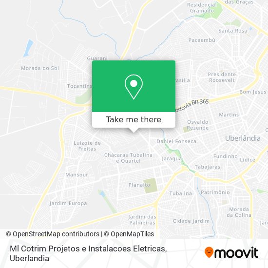 Ml Cotrim Projetos e Instalacoes Eletricas map
