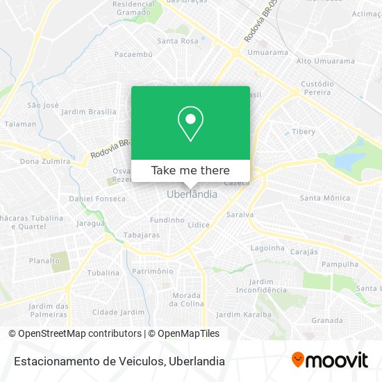 Estacionamento de Veiculos map