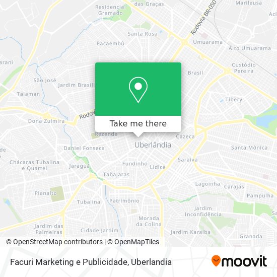 Facuri Marketing e Publicidade map