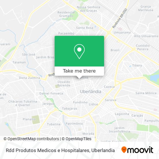 Rdd Produtos Medicos e Hospitalares map