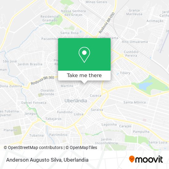Mapa Anderson Augusto Silva
