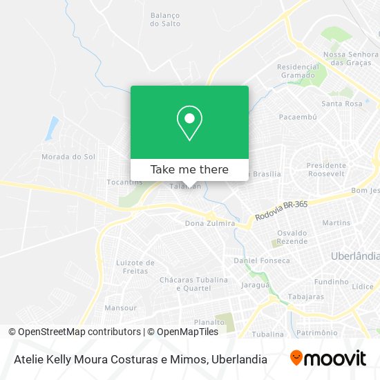 Atelie Kelly Moura Costuras e Mimos map