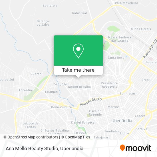 Mapa Ana Mello Beauty Studio