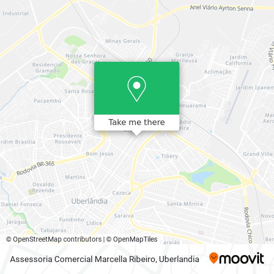 Assessoria Comercial Marcella Ribeiro map