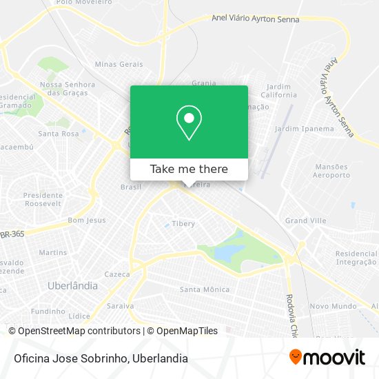 Oficina Jose Sobrinho map