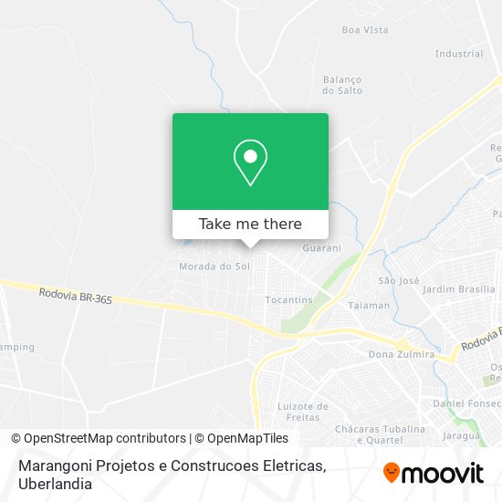 Marangoni Projetos e Construcoes Eletricas map