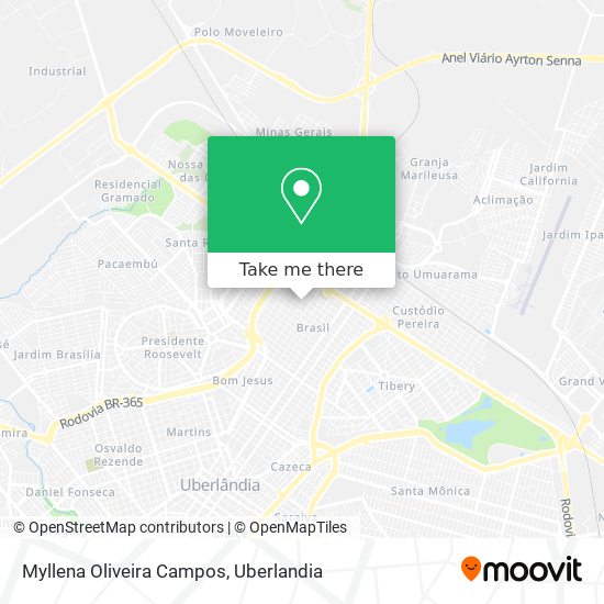 Mapa Myllena Oliveira Campos