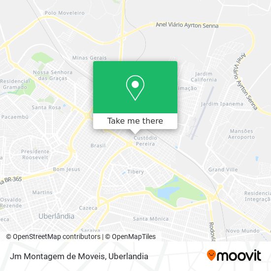 Jm Montagem de Moveis map