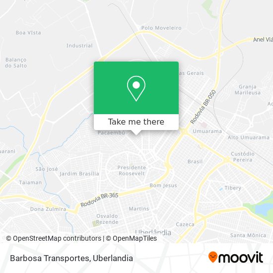 Barbosa Transportes map