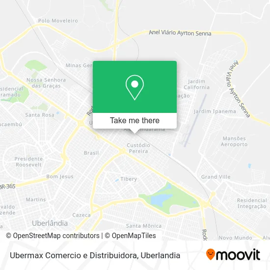 Ubermax Comercio e Distribuidora map