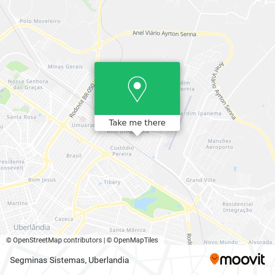 Segminas Sistemas map