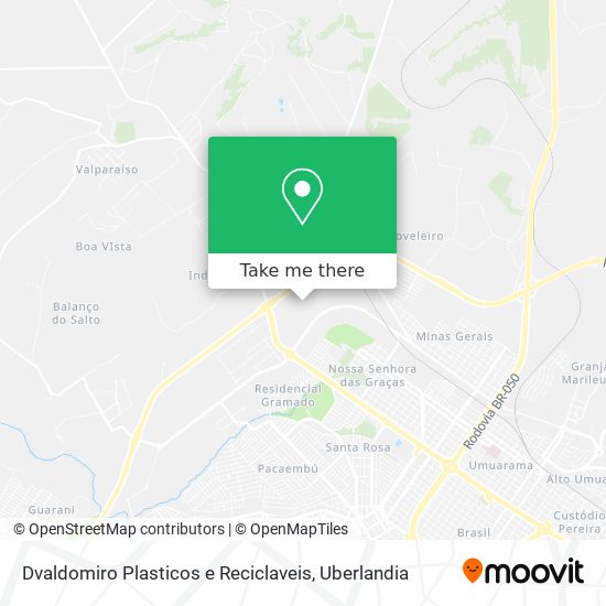 Mapa Dvaldomiro Plasticos e Reciclaveis