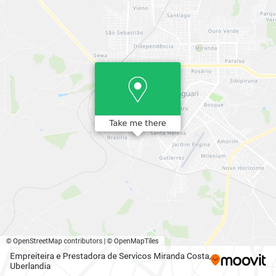 Empreiteira e Prestadora de Servicos Miranda Costa map