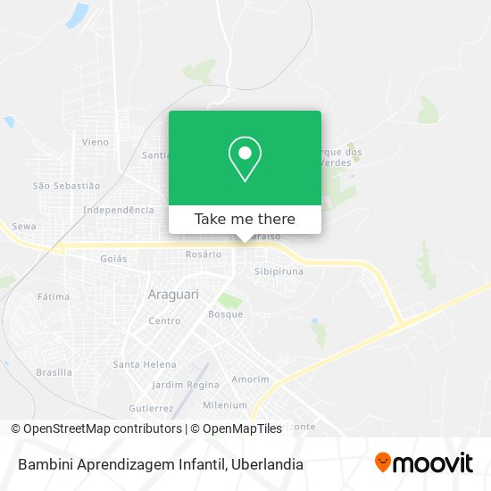 Bambini Aprendizagem Infantil map