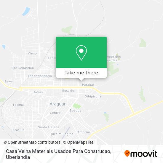 Mapa Casa Velha Materiais Usados Para Construcao