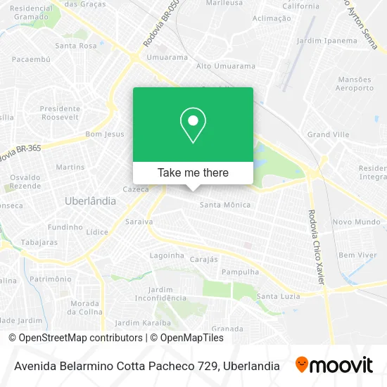 Avenida Belarmino Cotta Pacheco 729 map