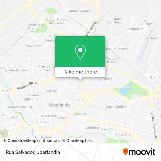 Rua Salvador map