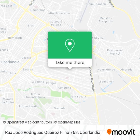 Rua José Rodrigues Queiroz Filho 763 map