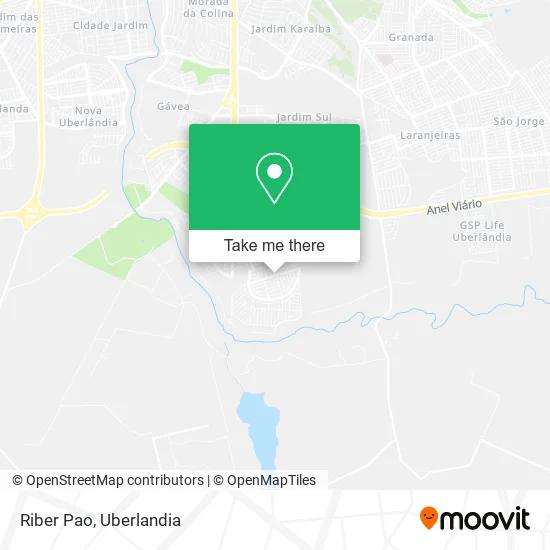 Riber Pao map