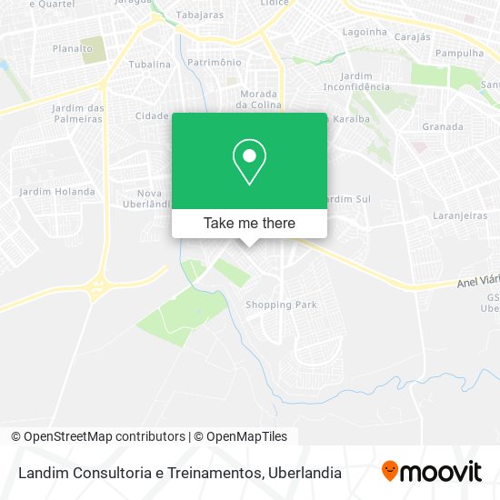 Mapa Landim Consultoria e Treinamentos