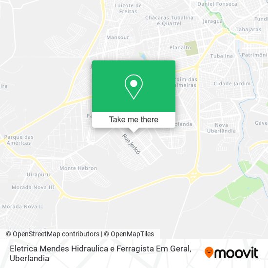 Eletrica Mendes Hidraulica e Ferragista Em Geral map