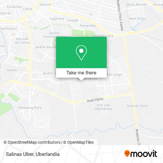 Salinas Uber map