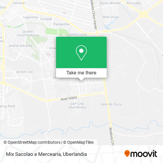 Mix Sacolao e Mercearia map