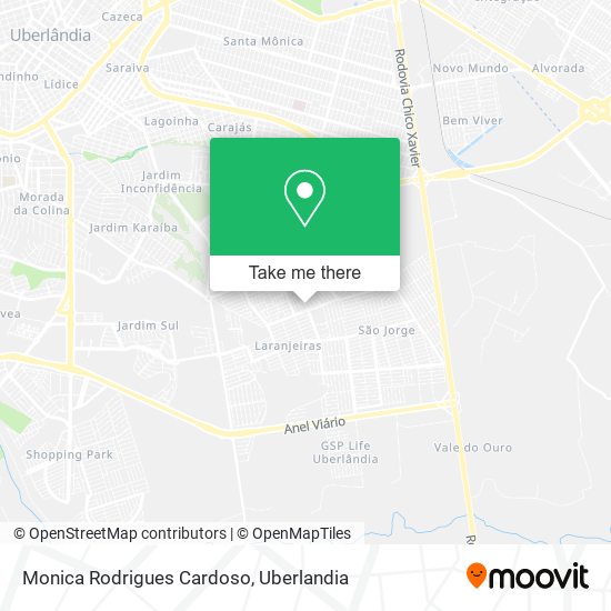 Monica Rodrigues Cardoso map