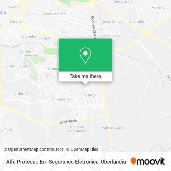 Alfa Protecao Em Seguranca Eletronica map