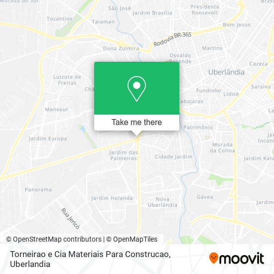 Torneirao e Cia Materiais Para Construcao map