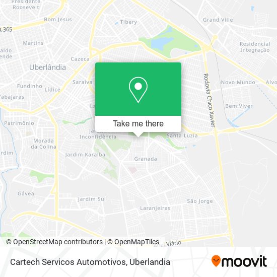 Cartech Servicos Automotivos map