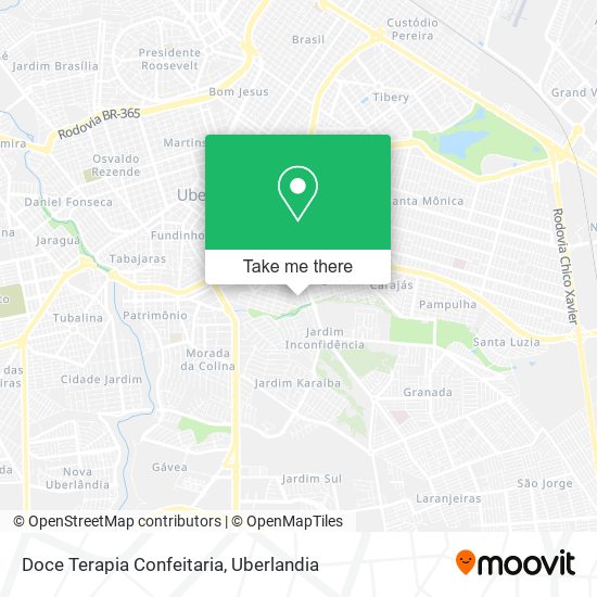 Doce Terapia Confeitaria map