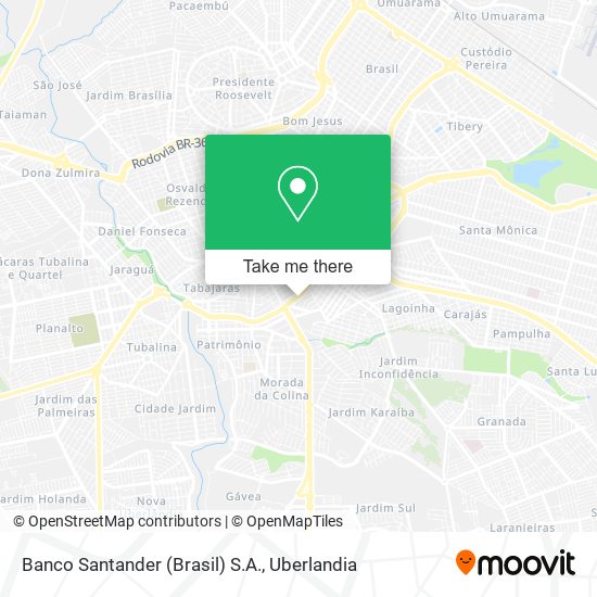 Banco Santander (Brasil) S.A. map