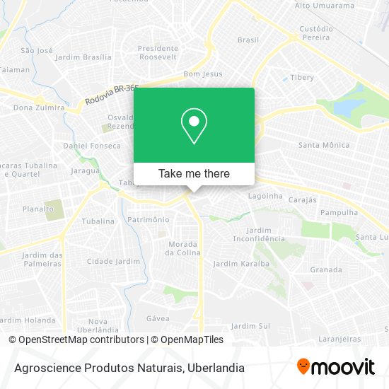 Mapa Agroscience Produtos Naturais