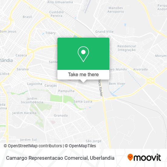 Camargo Representacao Comercial map