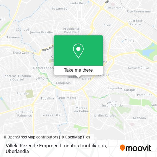 Villela Rezende Empreendimentos Imobiliarios map