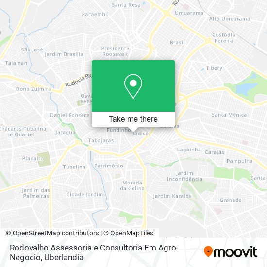 Mapa Rodovalho Assessoria e Consultoria Em Agro-Negocio