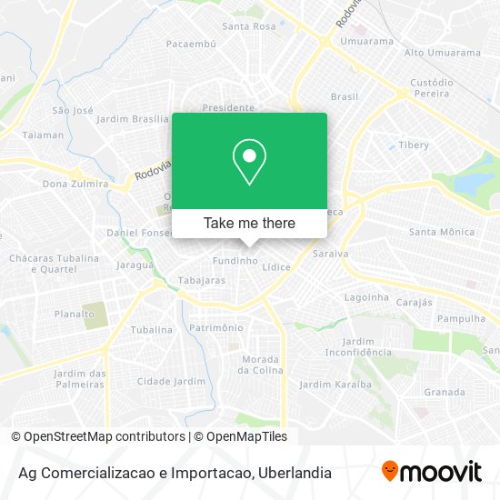 Mapa Ag Comercializacao e Importacao