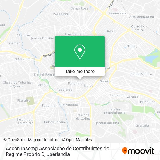 Ascon Ipsemg Associacao de Contribuintes do Regime Proprio D map