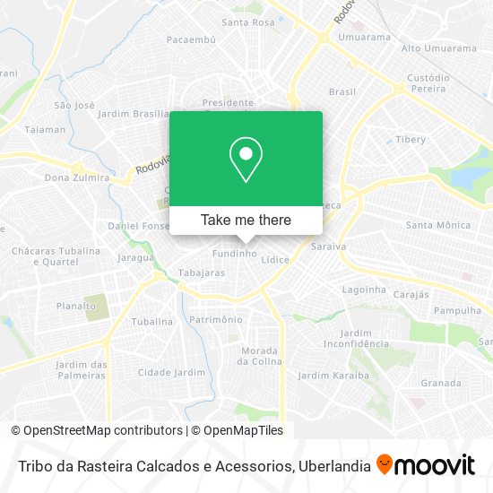 Tribo da Rasteira Calcados e Acessorios map