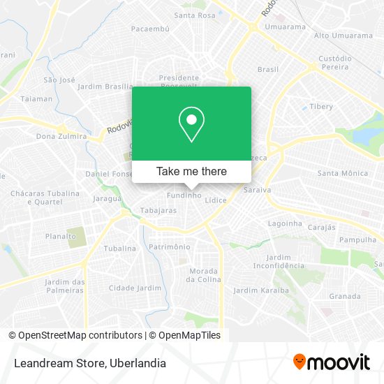 Leandream Store map