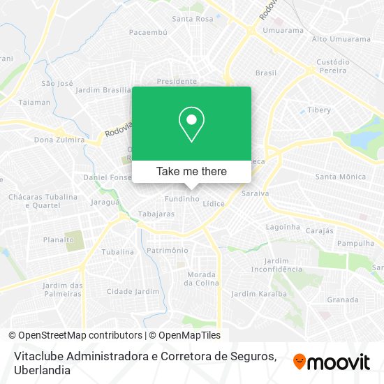 Vitaclube Administradora e Corretora de Seguros map